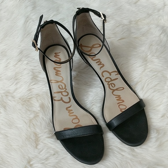SAM EDELMAN • Patti Ankle Strap Sandal Pumps Heels